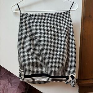 Versace Vintage 90s Silk Skirt